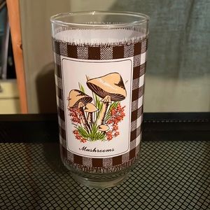 Vintage Mushroom Glass